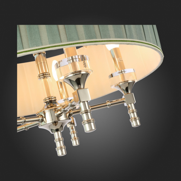 SL1121.103.05 Светильник подвесной ST-Luce Никель/Оливковый E14 5*40W OLEO, изображение 9