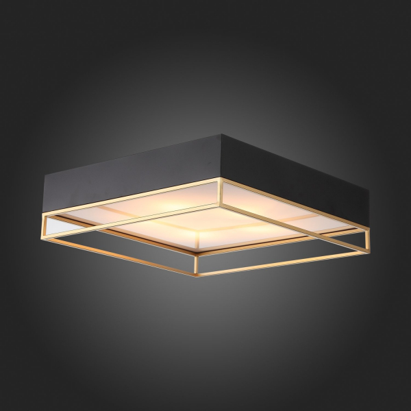 SL1127.422.05 Светильник потолочный ST-Luce Черный, Матовое золото/Белый E27 5*40W CHODO, изображение 10