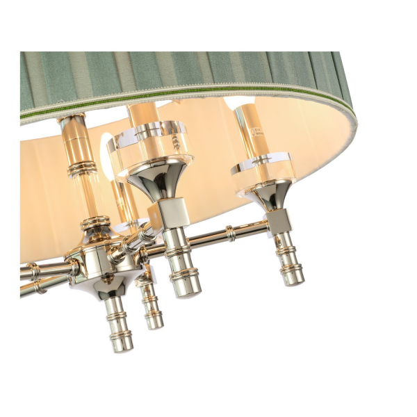 SL1121.103.05 Светильник подвесной ST-Luce Никель/Оливковый E14 5*40W OLEO, изображение 3