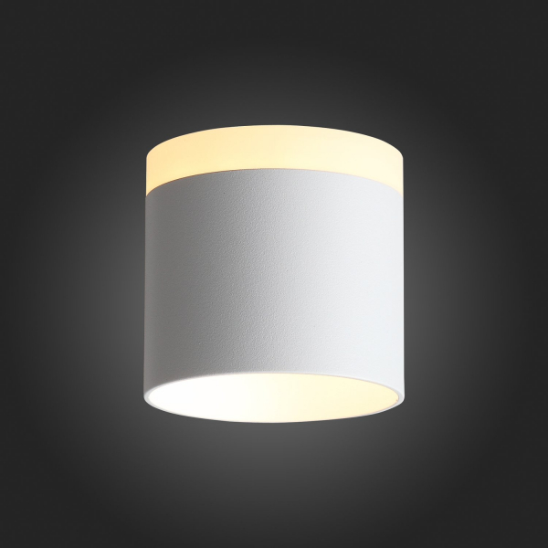 ST102.502.09 Светильник потолочный Белый LED 1*9W 3000K 702Lm Ra&gt;80 120° IP20 D79xH75 170-240V Накладные светильники, изображение 7