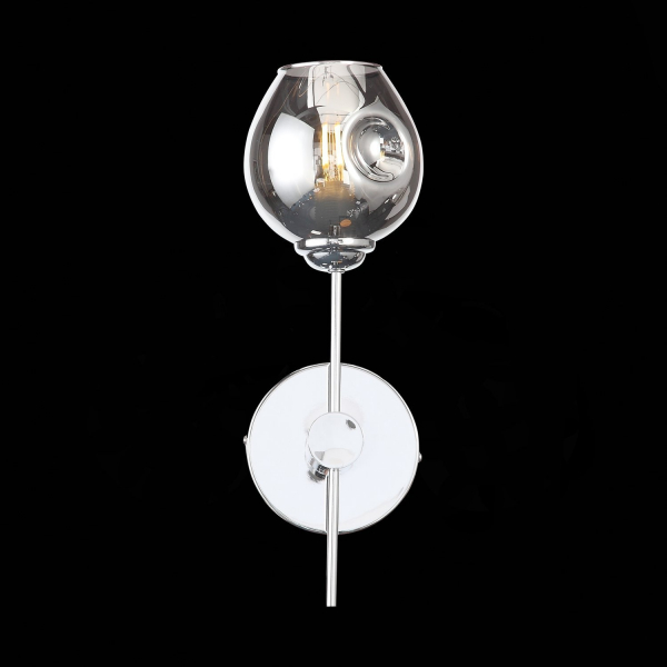 SL1500.101.01 Светильник настенный ST-Luce Хром/Дымчатый E14 1*40W FOVIA, изображение 6