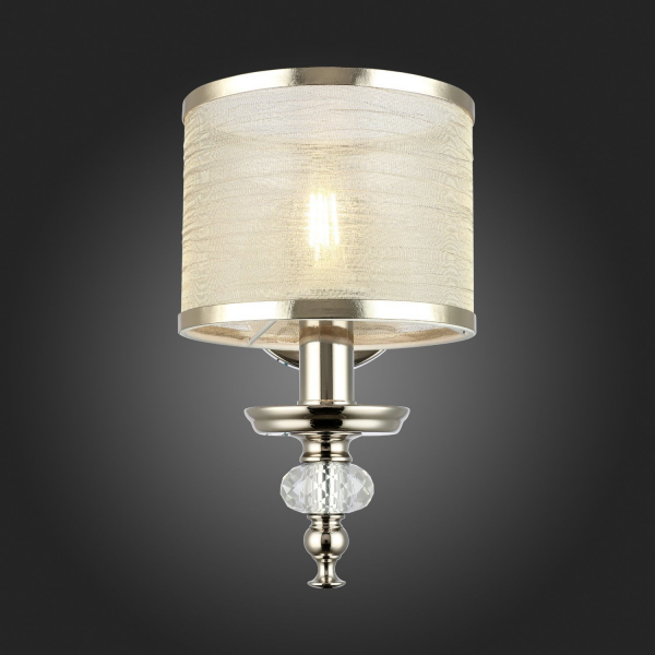 SL1750.101.01 Светильник настенный ST-Luce Никель/Золотистый E14 1*40W CORESIA, изображение 9