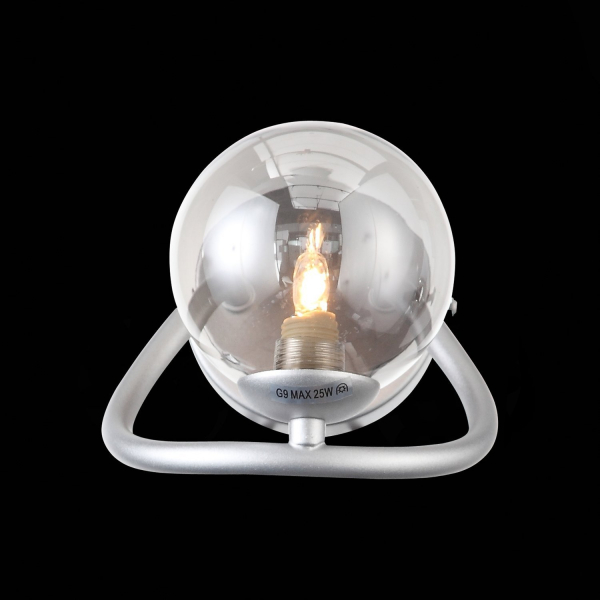 SL1502.101.01 Светильник настенный ST-Luce Хром/Дымчатый G9 1*5W LEGATEZZA, изображение 7
