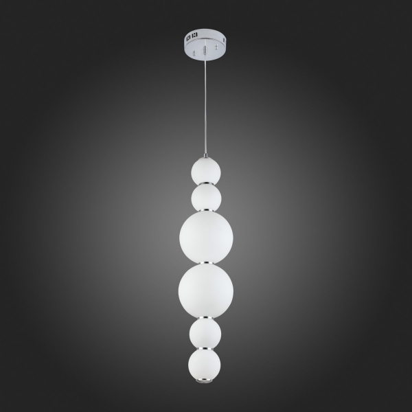 SL1583.103.01 Светильник подвесной ST-Luce Хром/Белый LED 1*24W 3000K NEPAZZO, изображение 8