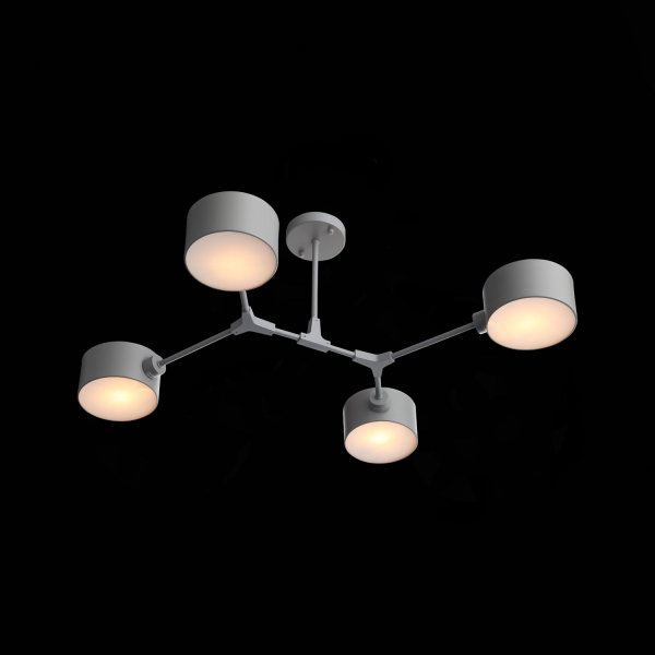 SLE183702-04 Светильник потолочный Серый/Серый E14 4*60W GIMENTO, изображение 6
