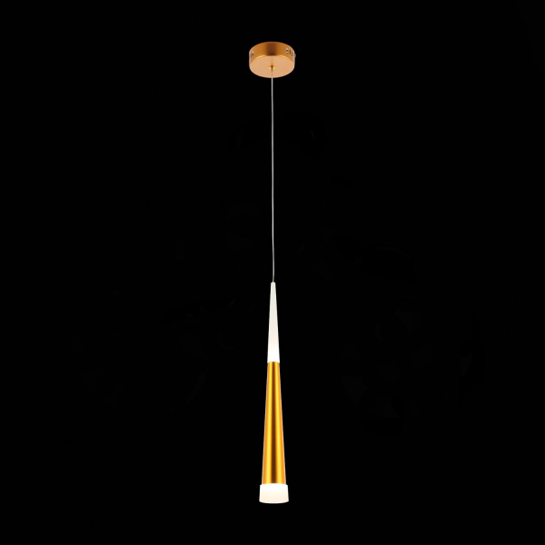 SLE200103-01 Подвес Золотистый/Золотистый, Белый LED 1*7W 3000K ORPELO, изображение 4