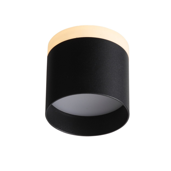 ST102.402.09 Светильник потолочный Черный LED 1*9W 3000K 702Lm Ra&gt;80 120° IP20 D79xH75 170-240V Накладные светильники, изображение 3