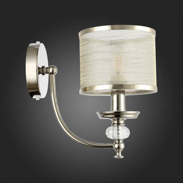 SL1750.101.01 Светильник настенный ST-Luce Никель/Золотистый E14 1*40W CORESIA, изображение 8