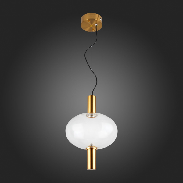 SL1582.303.01 Светильник подвесной ST-Luce Бронзовый/Прозрачный LED 1*7W 2700K ALLENORE, изображение 8