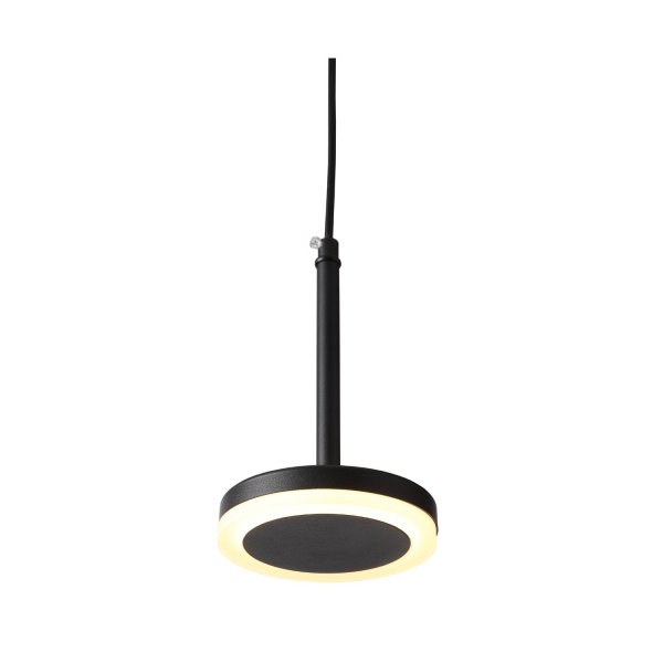 ST104.403.06 Светильник подвесной Черный LED 1*6W 3000K 468Lm Ra&gt;80 120° D112xH184 170-240V Подвесные светильники, изображение 2