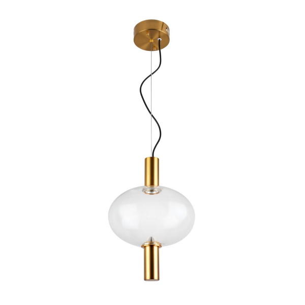 SL1582.303.01 Светильник подвесной ST-Luce Бронзовый/Прозрачный LED 1*7W 2700K ALLENORE, изображение 2