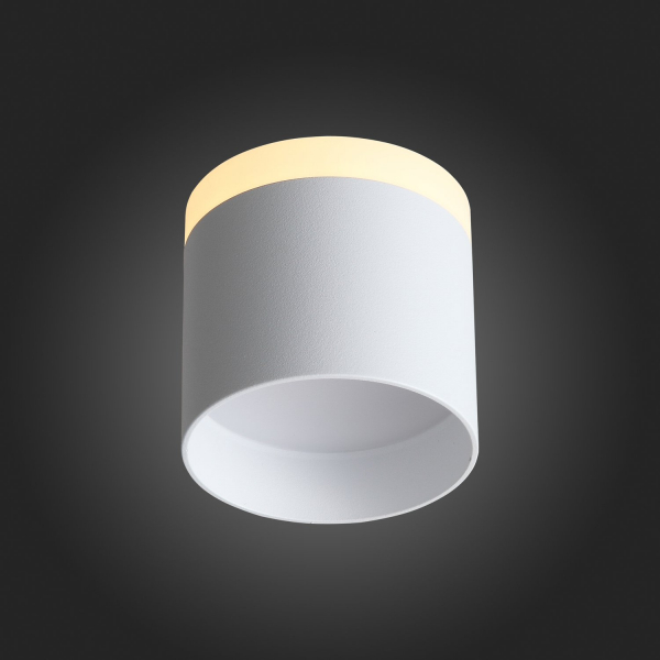 ST102.502.09 Светильник потолочный Белый LED 1*9W 3000K 702Lm Ra&gt;80 120° IP20 D79xH75 170-240V Накладные светильники, изображение 9