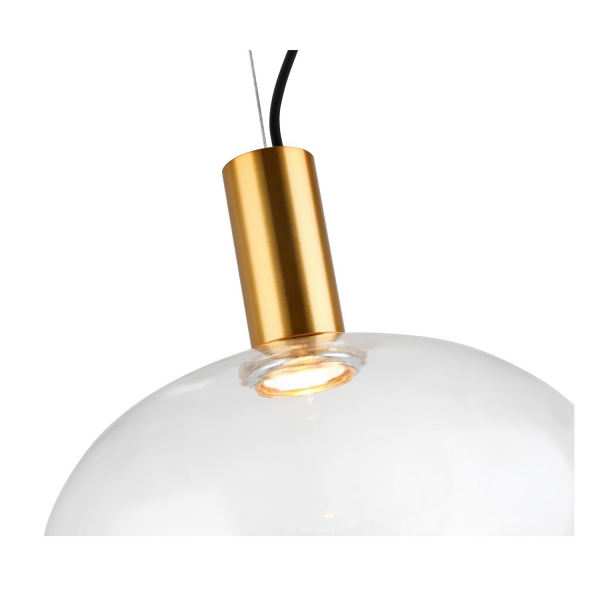SL1582.303.01 Светильник подвесной ST-Luce Бронзовый/Прозрачный LED 1*7W 2700K ALLENORE, изображение 3