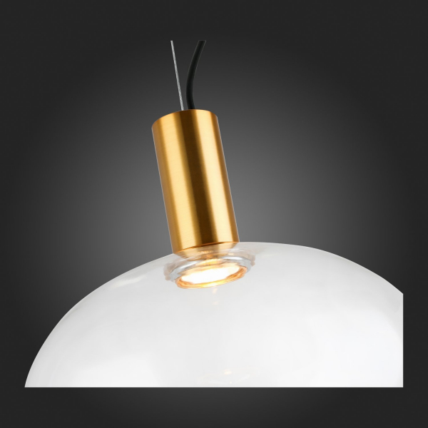 SL1582.303.01 Светильник подвесной ST-Luce Бронзовый/Прозрачный LED 1*7W 2700K ALLENORE, изображение 9