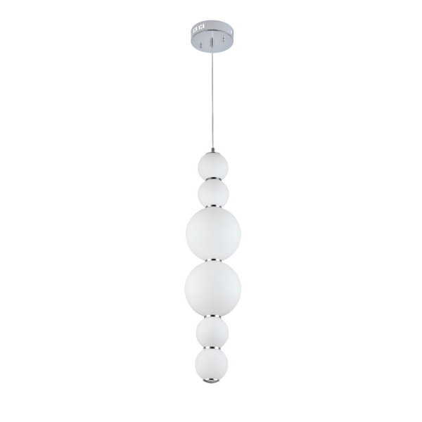 SL1583.103.01 Светильник подвесной ST-Luce Хром/Белый LED 1*24W 3000K NEPAZZO, изображение 2