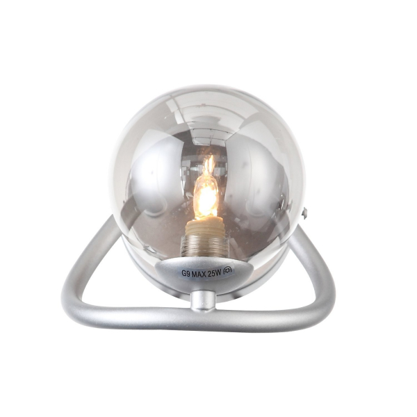 SL1502.101.01 Светильник настенный ST-Luce Хром/Дымчатый G9 1*5W LEGATEZZA, изображение 3