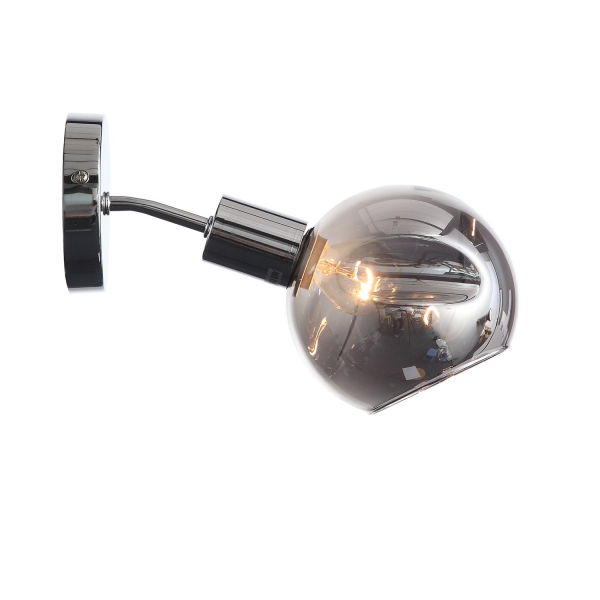 SLE155101-01 Светильник настенный Хром/Дымчатый E14 1*60W GENTORE, изображение 2