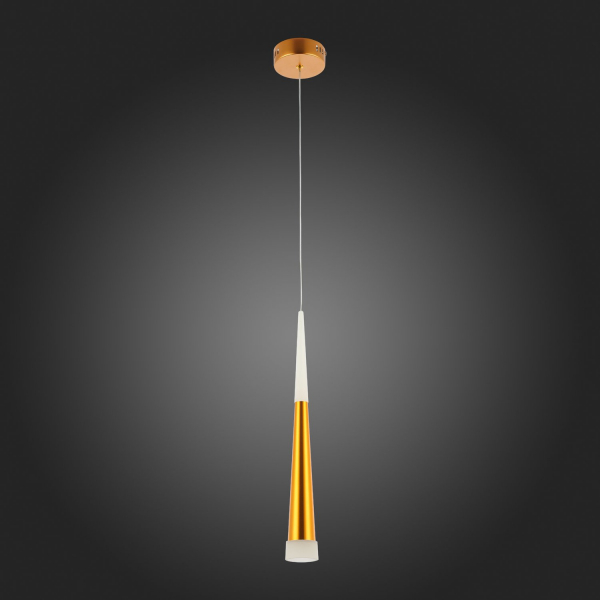 SLE200103-01 Подвес Золотистый/Золотистый, Белый LED 1*7W 3000K ORPELO, изображение 8