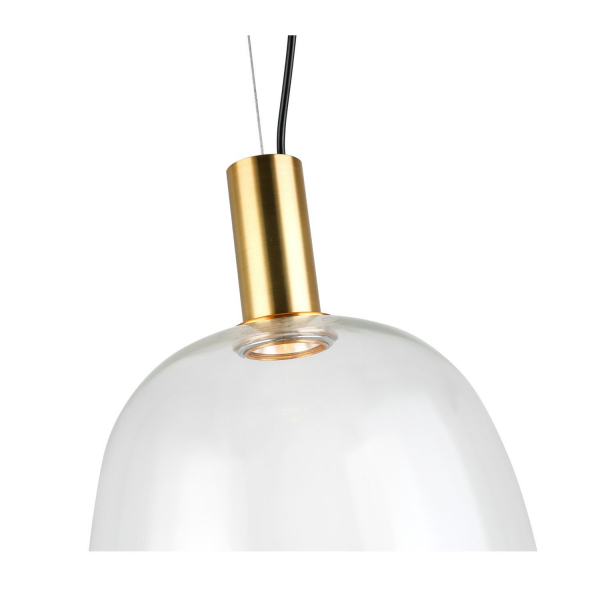 SL1582.313.01 Светильник подвесной ST-Luce Бронзовый/Прозрачный LED 1*7W 2700K ALLENORE, изображение 3