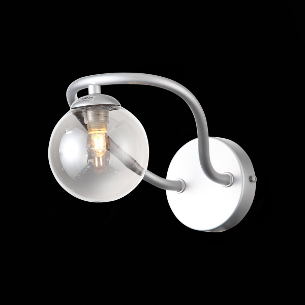 SL1502.101.01 Светильник настенный ST-Luce Хром/Дымчатый G9 1*5W LEGATEZZA, изображение 8