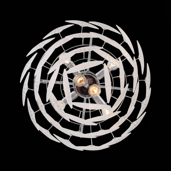 SLE104102-06 Светильник потолочный Хром/Белый E14 6*60W CHILLE, изображение 10