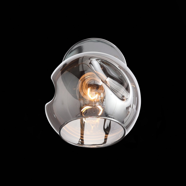 SLE155101-01 Светильник настенный Хром/Дымчатый E14 1*60W GENTORE, изображение 6