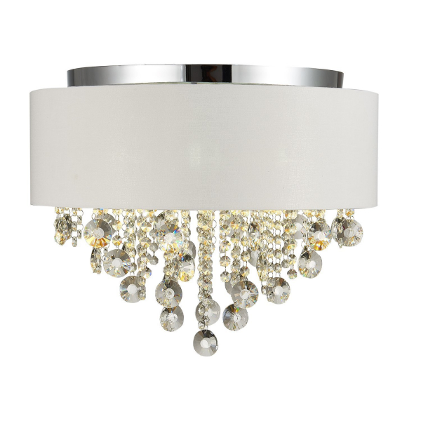 SL1350.502.06 Светильник потолочный ST-Luce Хром/Белый, Золотистый, Прозрачный E14 6*40W LACCHIA, изображение 4