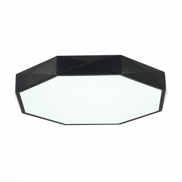 SLE200842-01 Светильник потолочный Черный/Белый LED 1*45W 3000K/4000K/6000K RONDO, изображение 3
