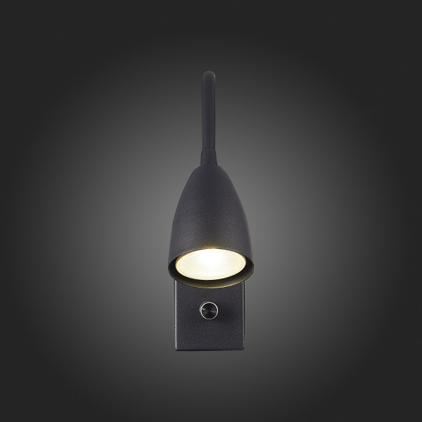 SL1014.401.01 Светильник настенный ST-Luce Черный/Черный GU10 1*3W Настенные светильники, изображение 9