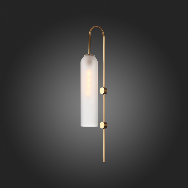 SL1145.351.01 Светильник настенный ST-Luce Латунь/Белый E27 1*60W CALLANA, изображение 7