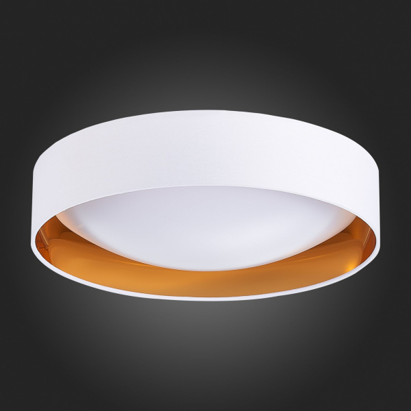 SLE201122-01 Светильник потолочный Белый, Золото/Белый LED 1*24W 4000K ORBIO, изображение 6