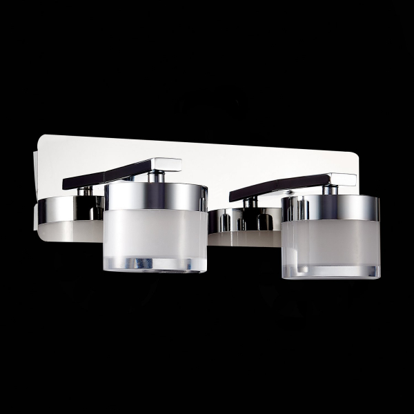 SL1600.101.02 Светильник настенный ST-Luce Хром/Белый LED 2*5W 4000K Настенные светильники, изображение 6