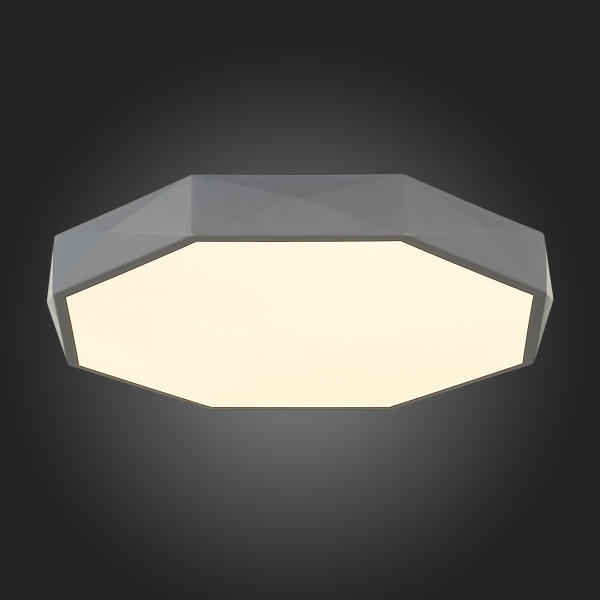 SLE200872-01 Светильник потолочный Серый/Белый LED 1*45W 3000K/4000K/6000K RONDO, изображение 10