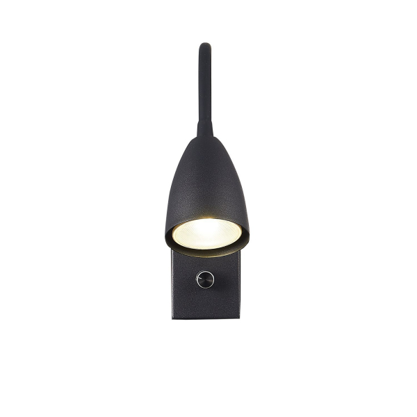 SL1014.401.01 Светильник настенный ST-Luce Черный/Черный GU10 1*3W Настенные светильники, изображение 3