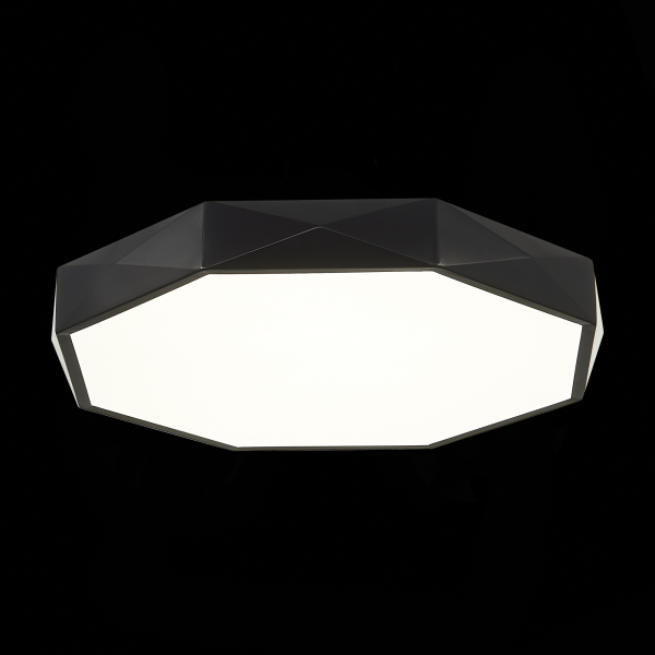 SLE200842-01 Светильник потолочный Черный/Белый LED 1*45W 3000K/4000K/6000K RONDO, изображение 5