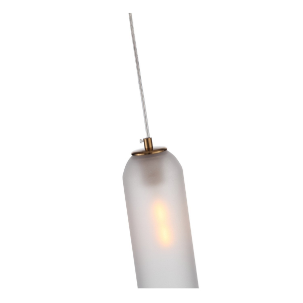 SL1145.353.01 Светильник подвесной ST-Luce Латунь/Белый E27 1*60W CALLANA, изображение 3