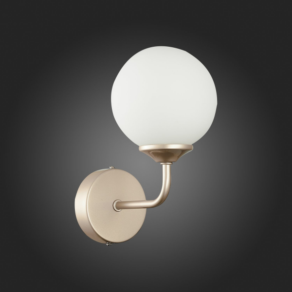 SLE106201-01 Светильник настенный ST-Luce Золотистый/Белый G9 LED 1*5W REDJINO, изображение 6