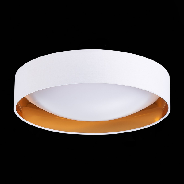 SLE201122-01 Светильник потолочный Белый, Золото/Белый LED 1*24W 4000K ORBIO, изображение 4