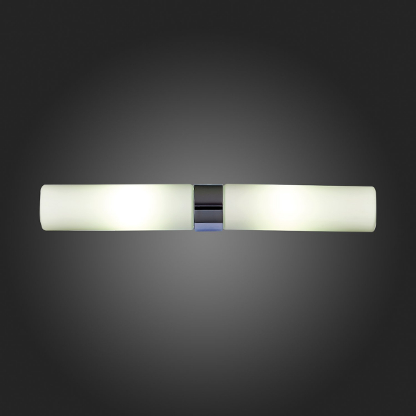 SL1301.101.02 Светильник настенный ST-Luce Хром/Белый E14 2*40W Настенные светильники, изображение 12