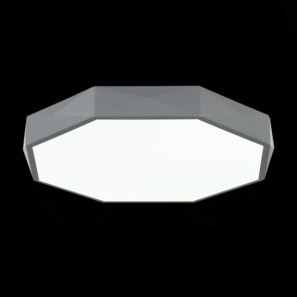 SLE200872-01 Светильник потолочный Серый/Белый LED 1*45W 3000K/4000K/6000K RONDO, изображение 7