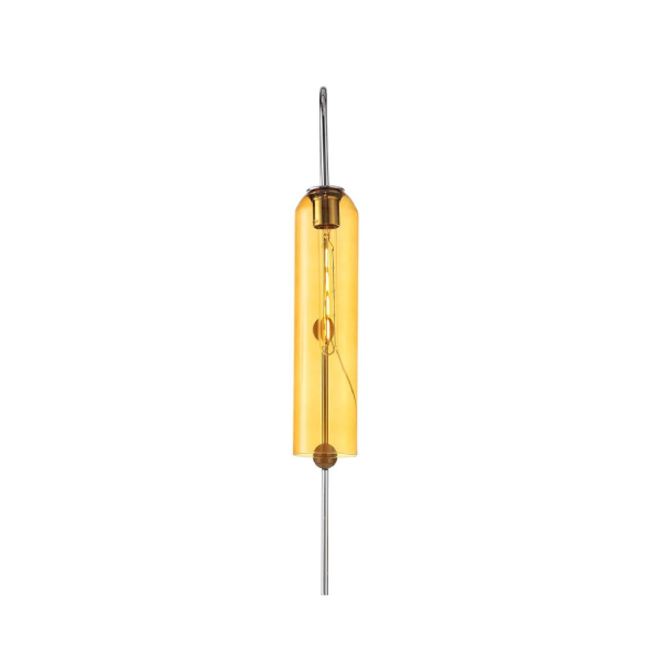 SL1145.191.01 Светильник настенный ST-Luce Хром/Янтарный E27 1*60W CALLANA, изображение 3