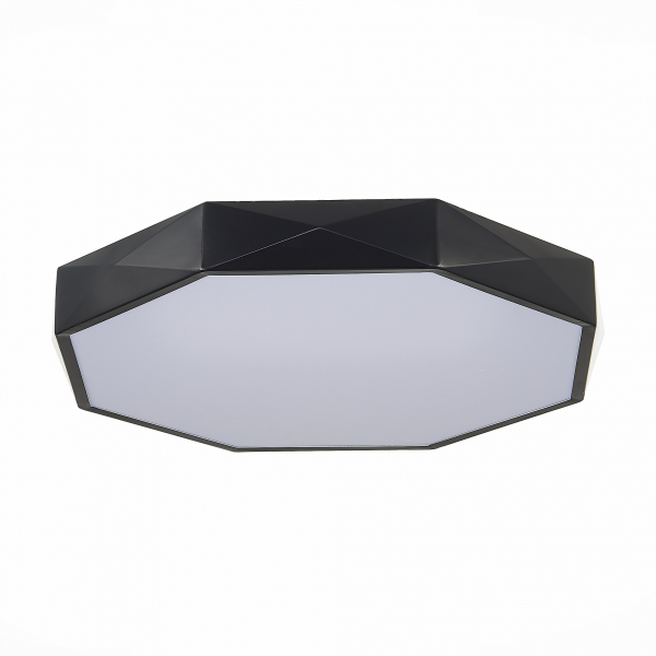 SLE200842-01 Светильник потолочный Черный/Белый LED 1*45W 3000K/4000K/6000K RONDO, изображение 4