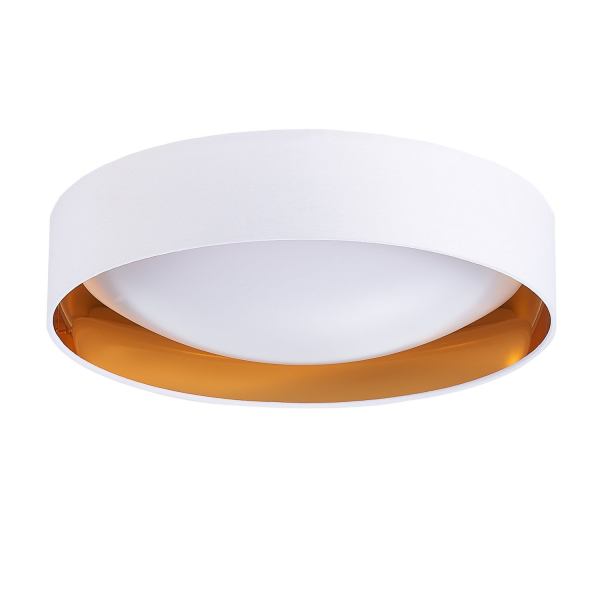 SLE201122-01 Светильник потолочный Белый, Золото/Белый LED 1*24W 4000K ORBIO, изображение 2