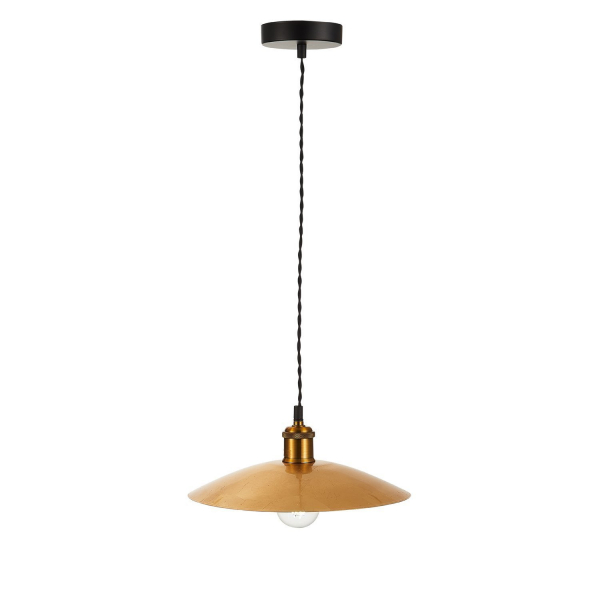 SL1017.203.01 Светильник подвесной ST-Luce Черный/Золотистый E27 1*60W ROMO, изображение 3
