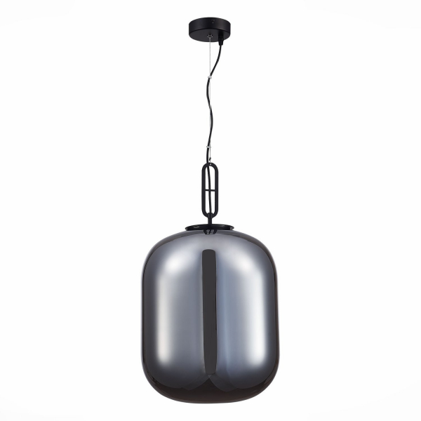 SL1050.713.01 Светильник подвесной ST-Luce Черный/Дымчатый E27 1*40W BURASCA, изображение 2