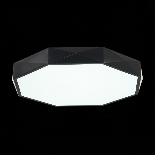 SLE200842-01 Светильник потолочный Черный/Белый LED 1*45W 3000K/4000K/6000K RONDO, изображение 7