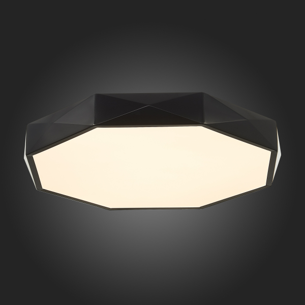 SLE200842-01 Светильник потолочный Черный/Белый LED 1*45W 3000K/4000K/6000K RONDO, изображение 10