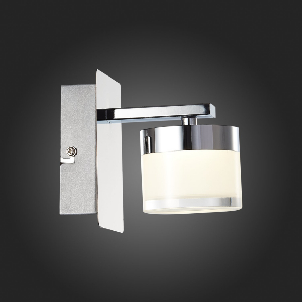 SL1600.101.01 Светильник настенный ST-Luce Хром/Белый LED 1*5W 4000K Настенные светильники, изображение 11