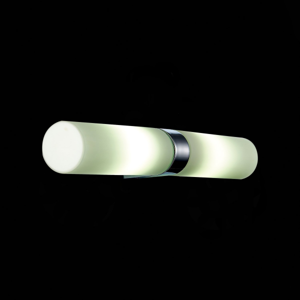 SL1301.101.02 Светильник настенный ST-Luce Хром/Белый E14 2*40W Настенные светильники, изображение 5
