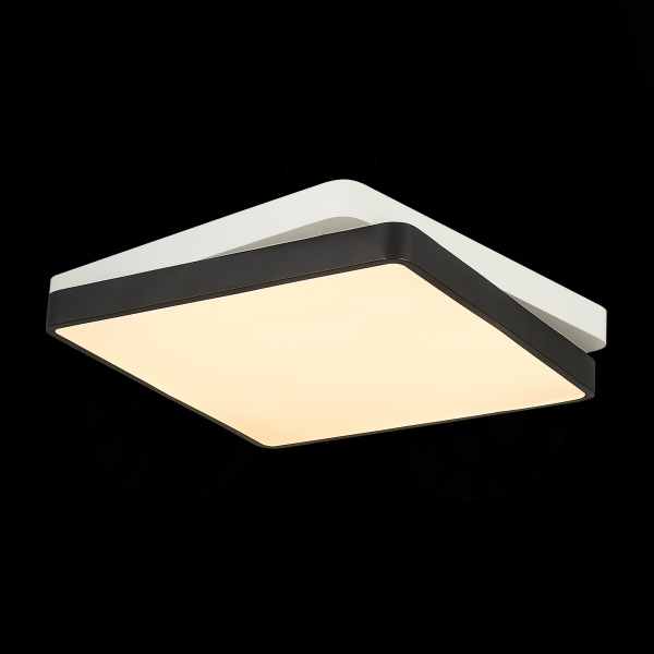 SLE200712-01 Светильник потолочный Черный, Белый/Белый LED 1*45W 3000K/4000K/6000K QVO, изображение 6